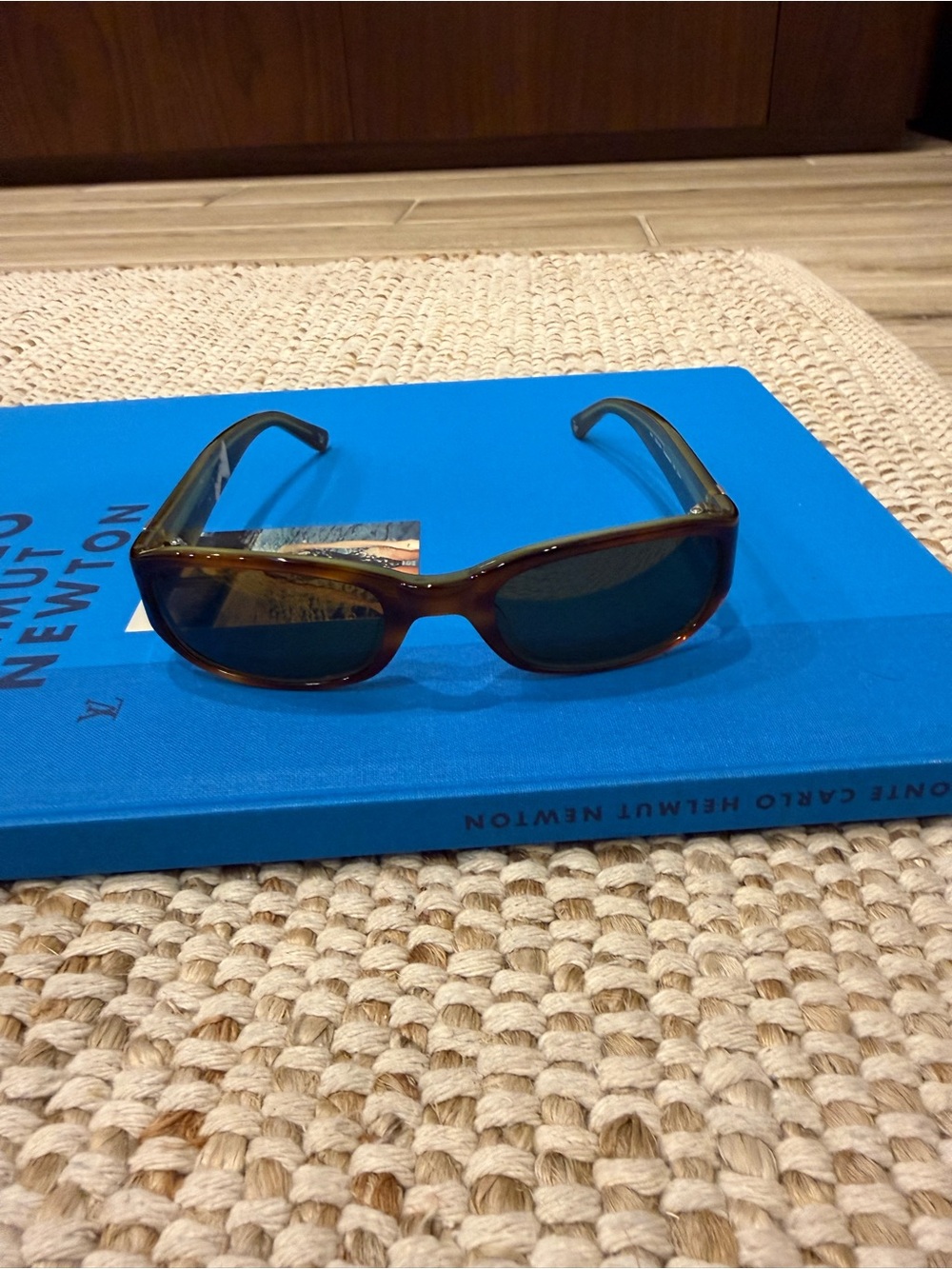 Vintage Y2K Sigrid Olsen Tortoise & Mint Square Sunglasses – Model SO213SA